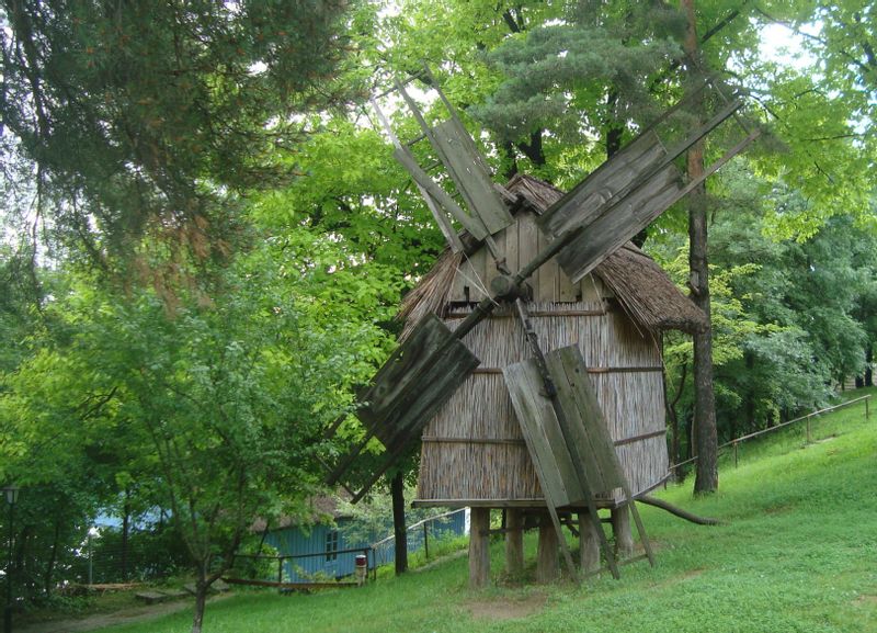 Bucharest Private Tour - Old Windmill in Village Museum