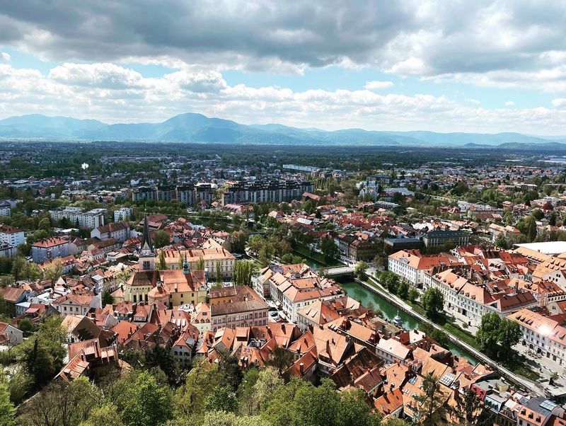 Ljubljana Private Tour - Ljubljana’s view from the castle