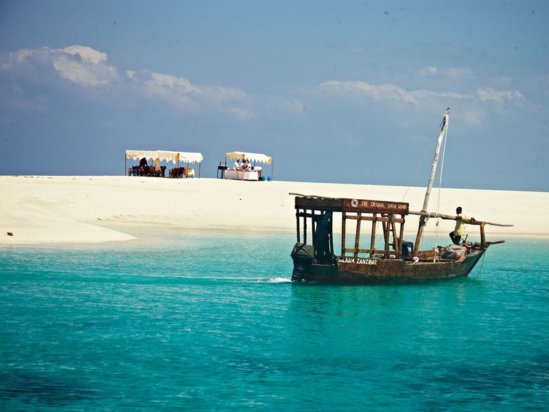 Zanzibar Private Tour - Prison Island and Sandbank picnic