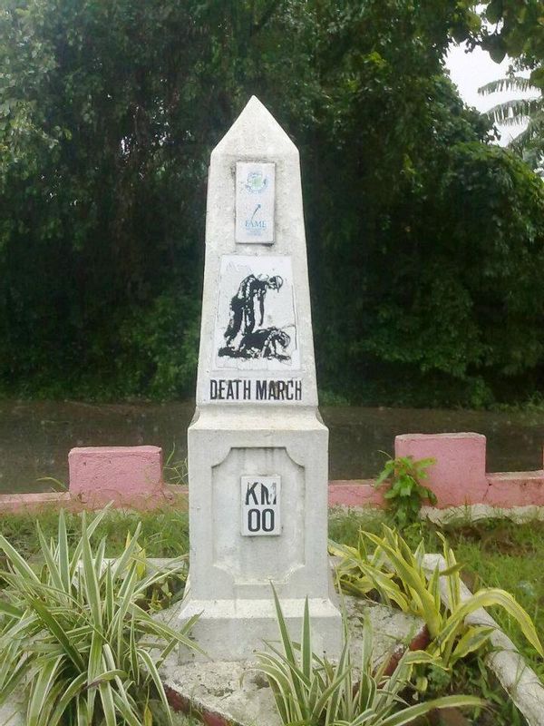 Quezon City Private Tour - One of the kilometer marker of Bataan Death Marck