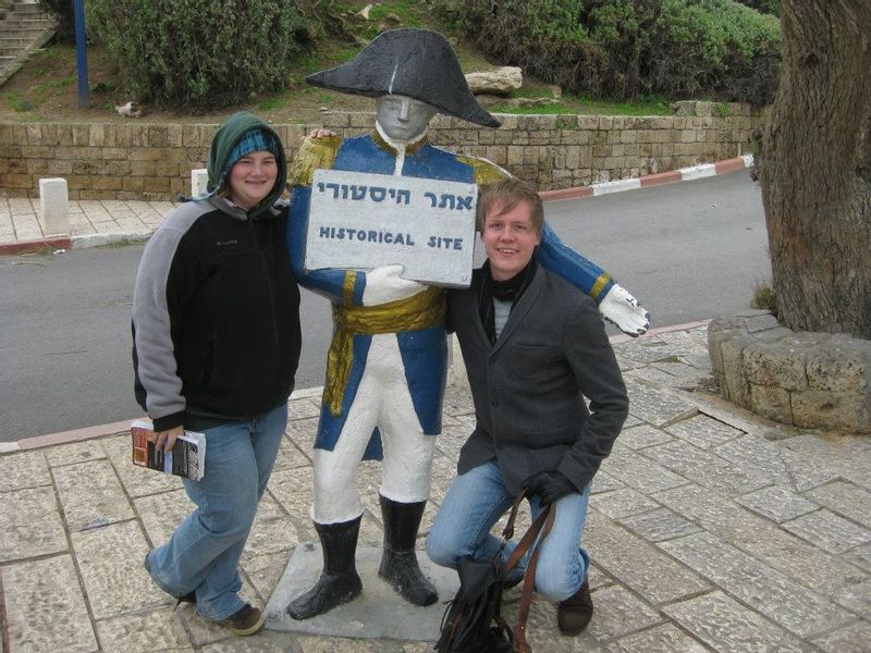 HaDarom Private Tour - Guiding a tour In Jaffa.