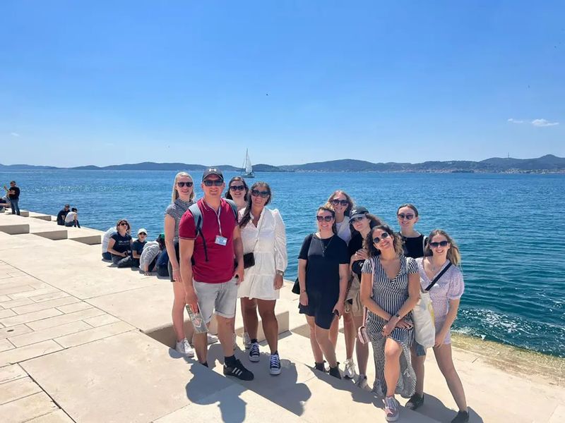 Zadar Private Tour - Group of people from Holland, Germany, France and Portugal