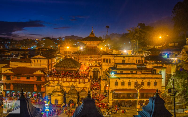 Bagmati Private Tour - Pashupati Nath temple in the evening