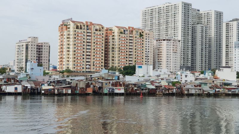 Ho Chi Minh Private Tour - stilt-house areas in Saigon