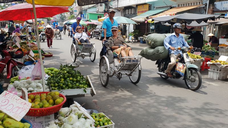 Ho Chi Minh Private Tour - enjoy a short trishaw ride