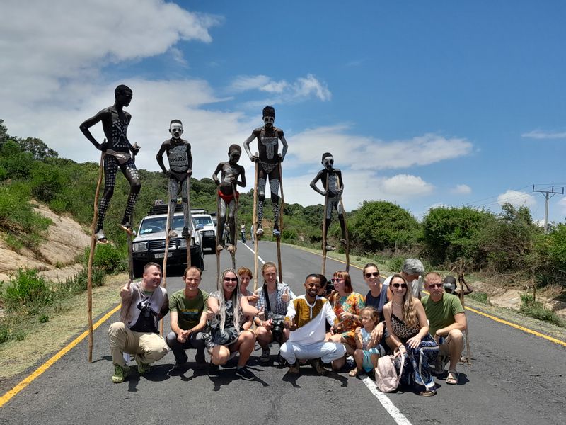 Addis Ababa Private Tour - With benna stick boys