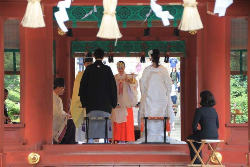 Kanagawa Private Tour - Wedding ceremony at Kamakura Hachimangu shrine, Kamakura, Kanagawa