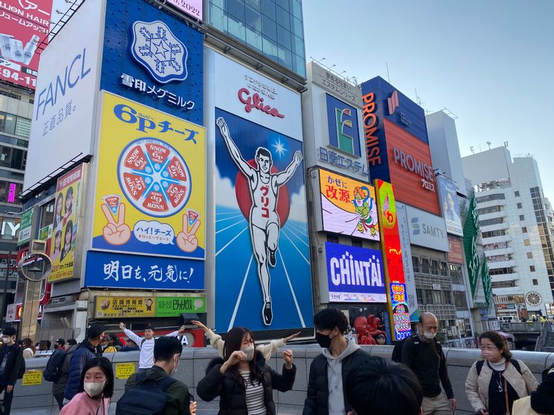 Hyogo Private Tour - Dotonbori Bridge Glico Advertisement 