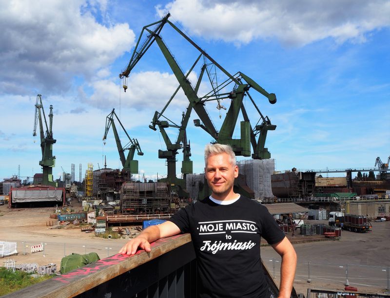 Gdansk Private Tour - Gdansk shipyard area. Huge part of local history! 