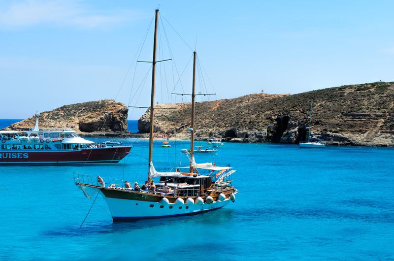 Malta Private Tour - Barbarossa in Blue Lagoon, Comino.