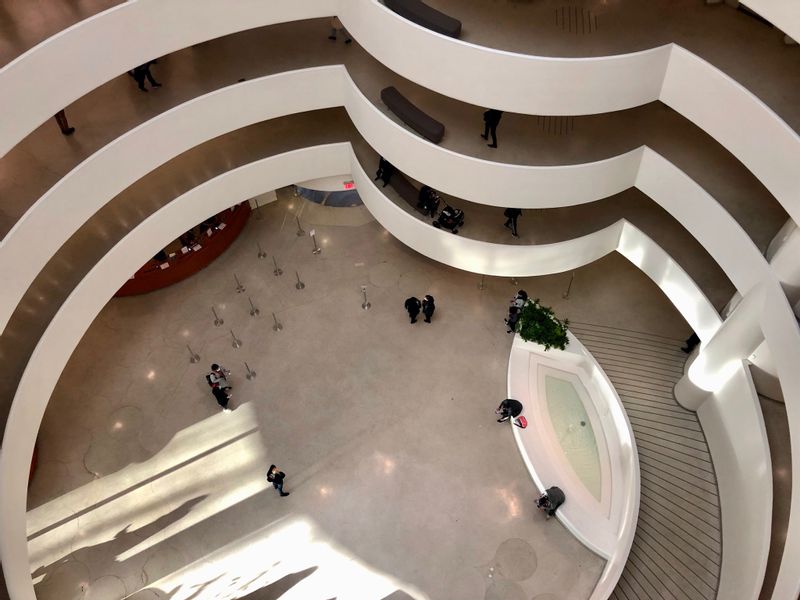 New York Private Tour - Bird's eye view from the Guggenheim's upper deck