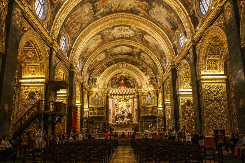 Malta Private Tour - St. John's co-cathedral in Valletta - Malta