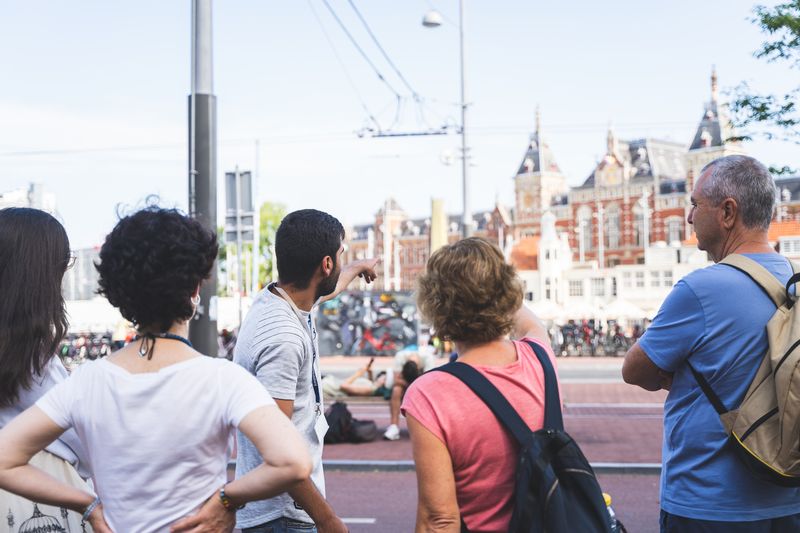 Amsterdam Private Tour - Juan with his group