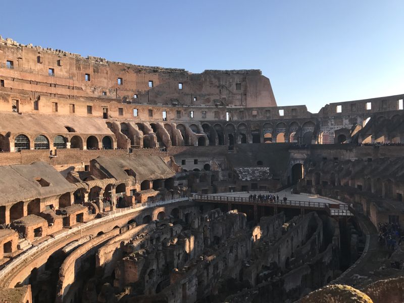 Rome Private Tour - Colosseum inside