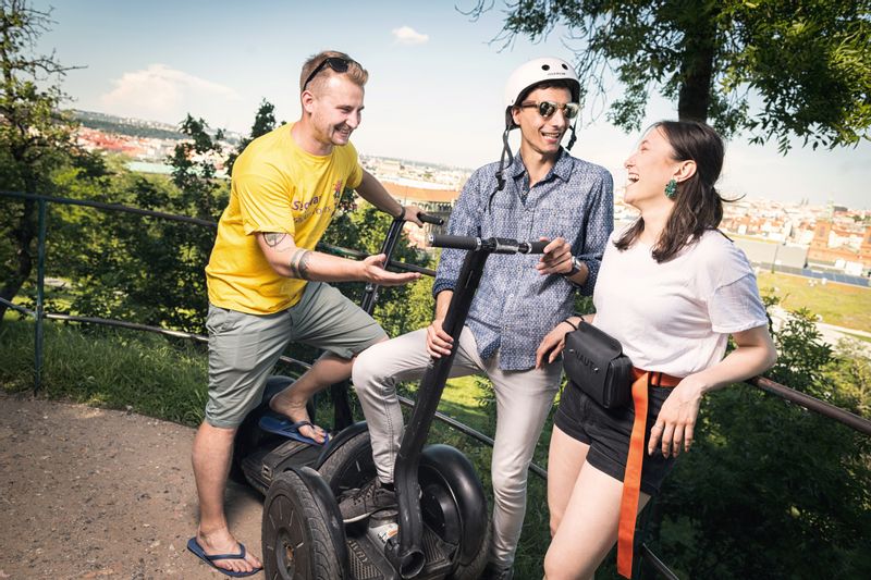 Prague Private Tour - segways - discover Prague 6 area