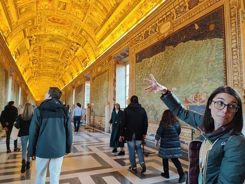 Rome Private Tour - The Vatican Museums, the gallery of the maps