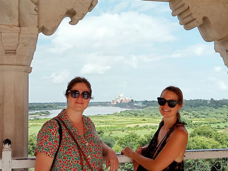 Uttar Pradesh Private Tour - Taj Mahal from Agra Fort 