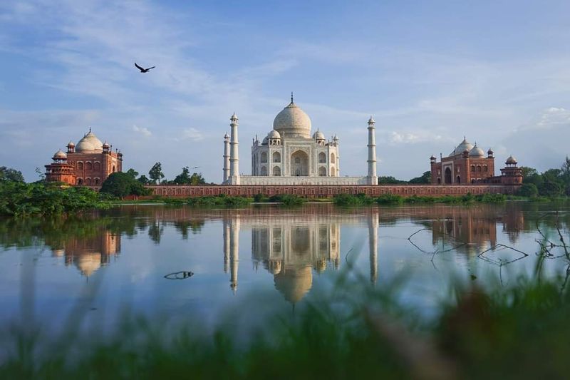 Uttar Pradesh Private Tour - Taj Mahal from evening view point