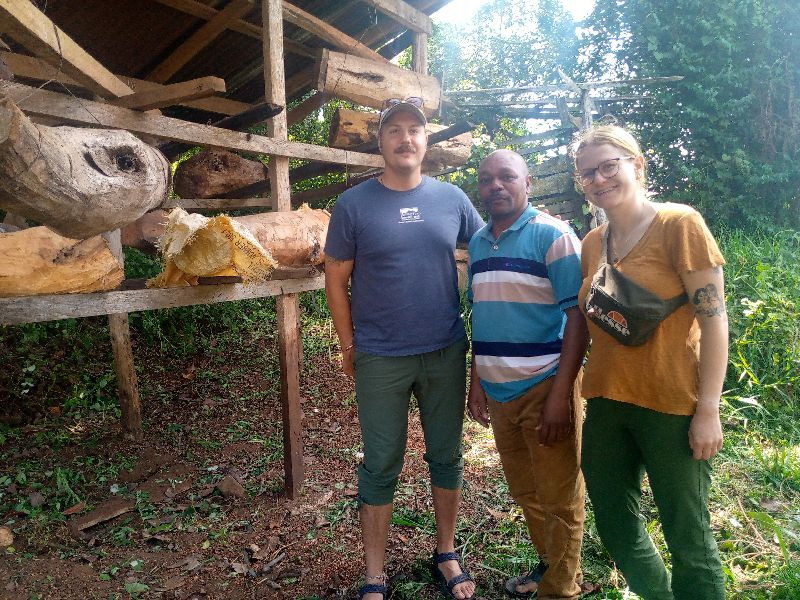 Tanga Private Tour - Mr.Jonas bee project visit