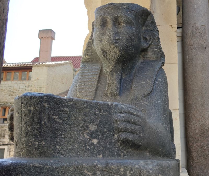 Split Private Tour - Egypt in Split. 
3500 Year Old Egyptian Sphinx

