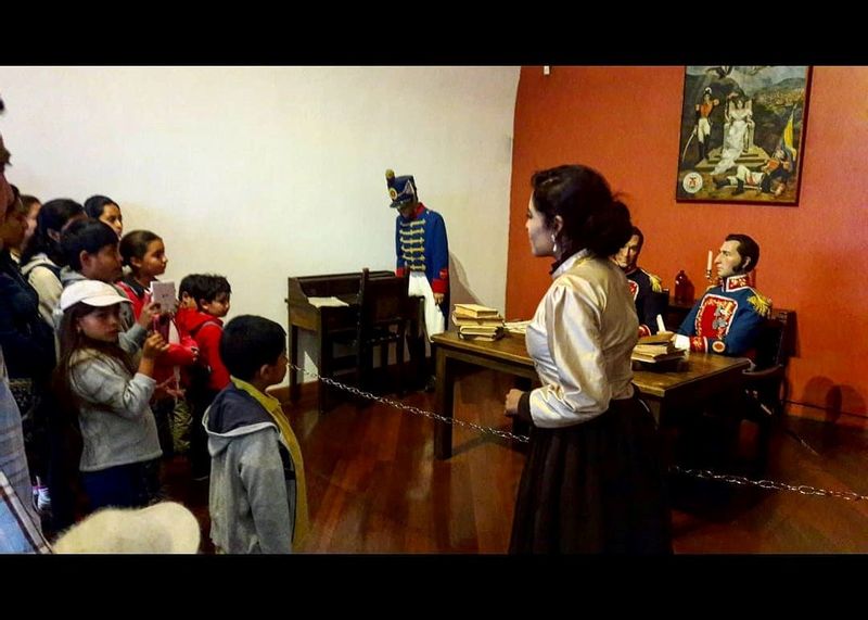 Pichincha Private Tour - Performing a historical character in Quito's Wax Museum 