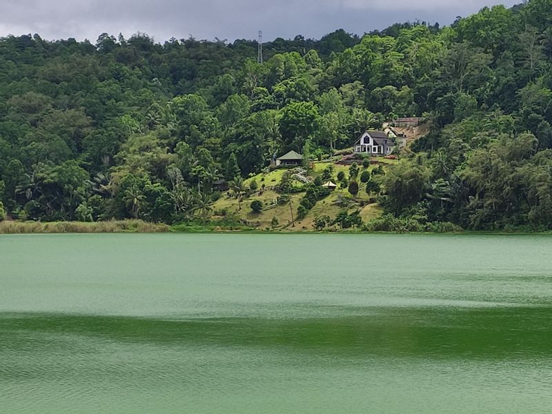 North Sulawesi Private Tour - Linow Lake, a changing color volcanic lake