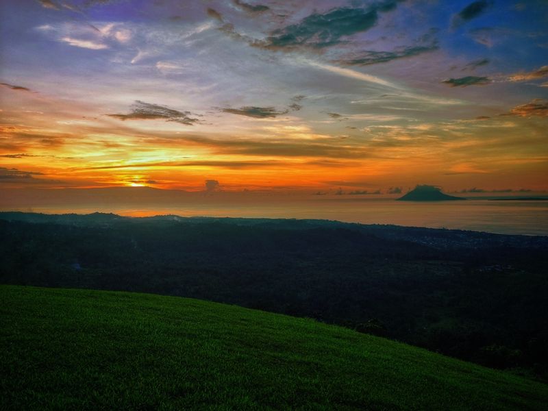 North Sulawesi Private Tour - Manado bay seen from a hill