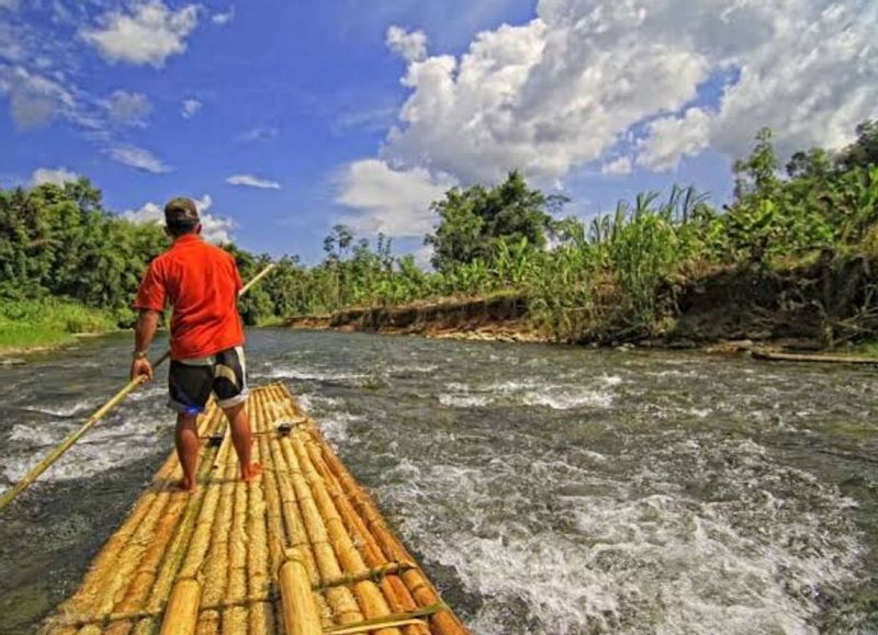 South Kalimantan Private Tour - Bamboo rafting 