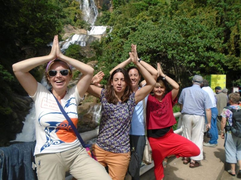 Colombo Private Tour - Picture at  Rawana water falls 