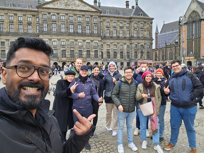 Amsterdam Private Tour - Awesome guide Kuriakose and one of the wonderful groups.