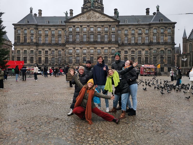 Amsterdam Private Tour - Amazing guide Andy and her group.