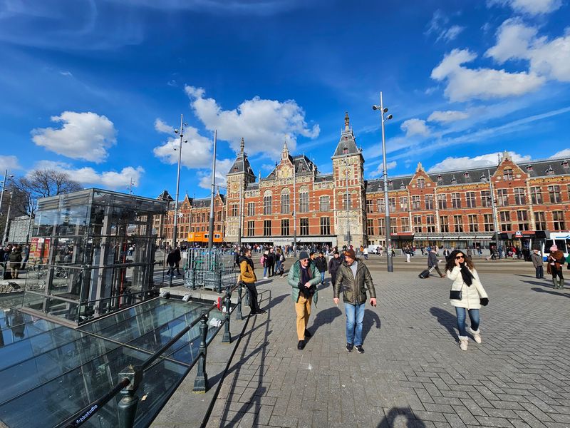 Amsterdam Private Tour - Beautiful architecture of Central station.