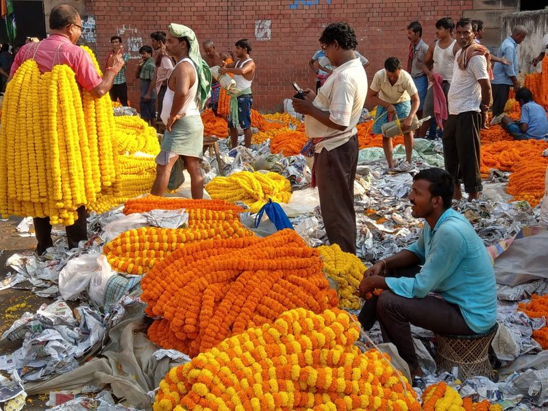 West Bengal Private Tour - Flower Market 