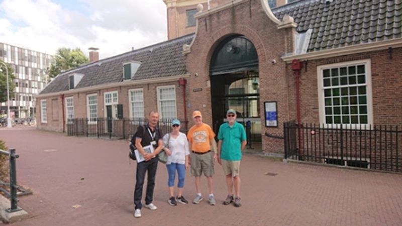 Rotterdam Private Tour - In front of Portugese -Israeli Synagogue alias Esnoga, Amsterdam