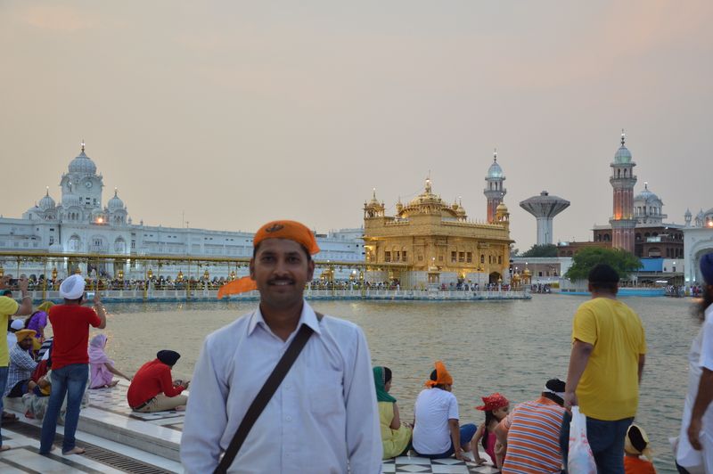 Jaipur Private Tour - at Golden Temple from my Tour of Amritsar 
