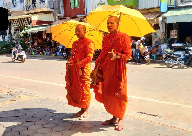 Siem Reap Private Tour - Baddish Monks 