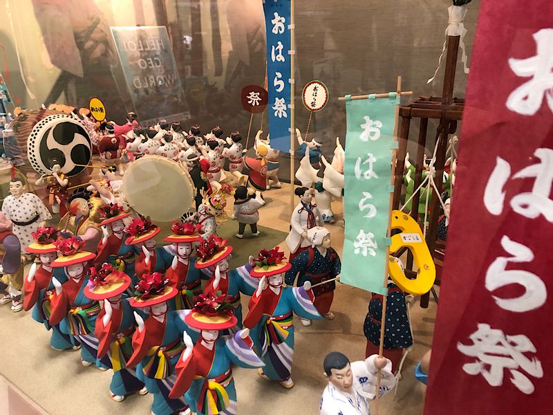 Kagoshima Private Tour - t is a miniature doll of Ohara Matsuri displayed at Kagoshima City Hall Annex.