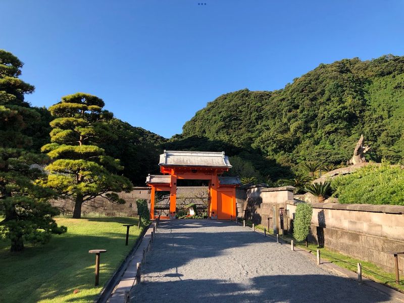 Kagoshima Private Tour - Tin gate.