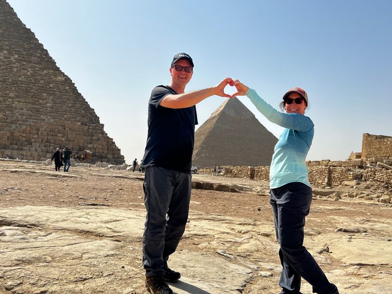 Cairo Private Tour - You will find our clients everywhere Cairo, Giza, Luxor, Aswan, Fayoum, the white desert, the black desert, Siwa, all over Egypt