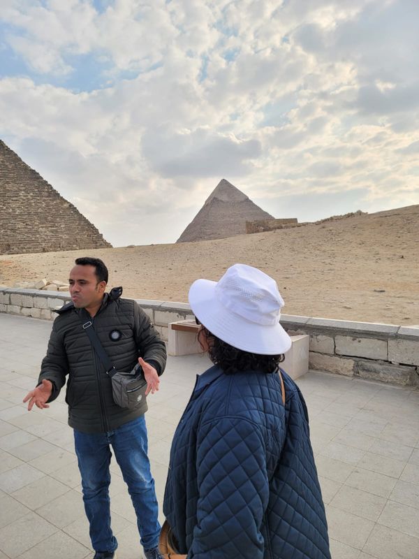 Cairo Private Tour - You will find our clients everywhere Cairo, Giza, Luxor, Aswan, Fayoum, the white desert, the black desert, Siwa, all over Egypt