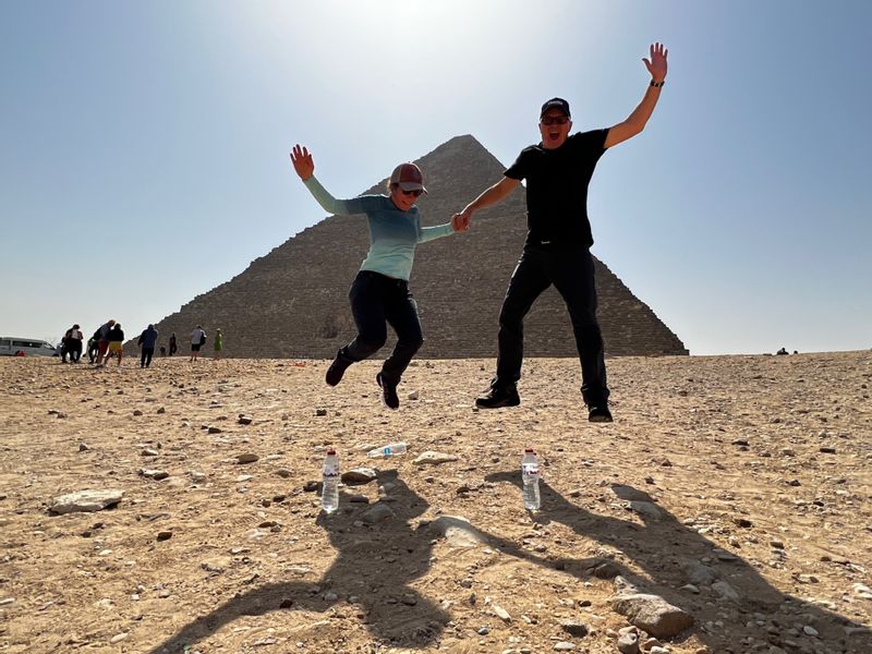 Cairo Private Tour - You will find our clients everywhere Cairo, Giza, Luxor, Aswan, Fayoum, the white desert, the black desert, Siwa, all over Egypt