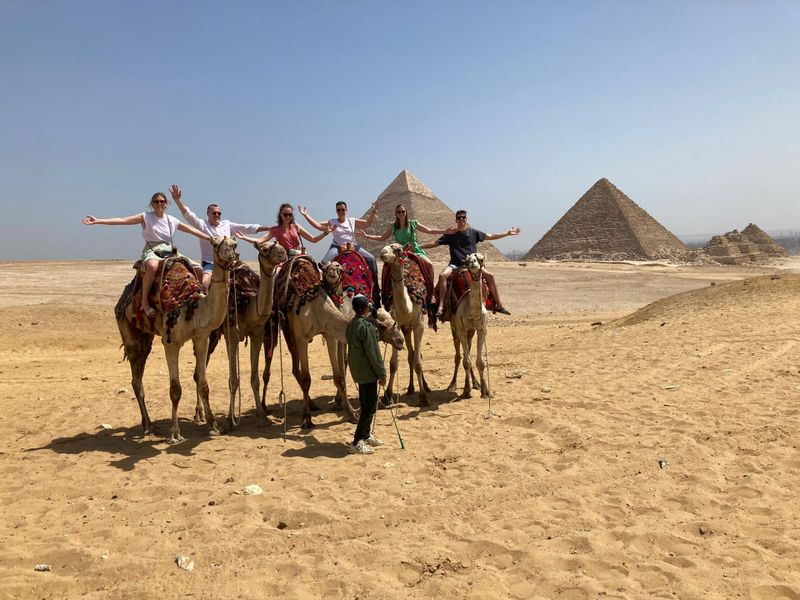 Cairo Private Tour - You will find our clients everywhere Cairo, Giza, Luxor, Aswan, Fayoum, the white desert, the black desert, Siwa, all over Egypt