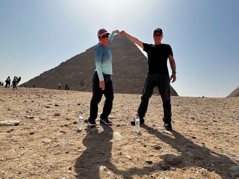 Cairo Private Tour - You will find our clients everywhere Cairo, Giza, Luxor, Aswan, Fayoum, the white desert, the black desert, Siwa, all over Egypt