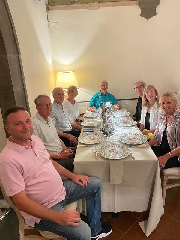 Split Private Tour - Guide Joško with Guests on Dinner