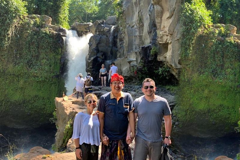 Bali Private Tour - at Blangsinga Waterfall