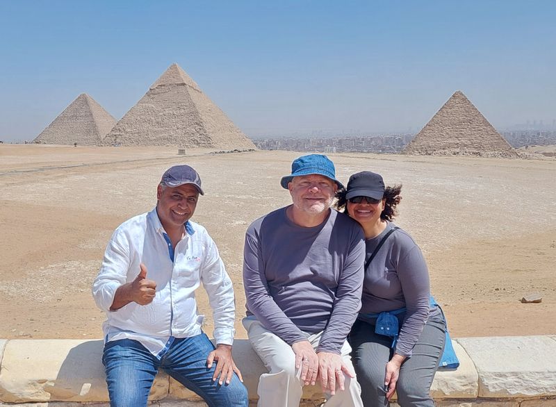 Cairo Private Tour - pyramids view