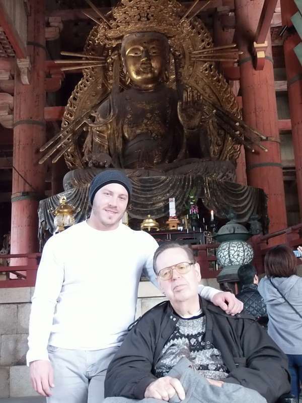 Osaka Private Tour - Daibutsu, a large statue of Buddha,in Nara,is housed in one of the largest wooden hall of the world.