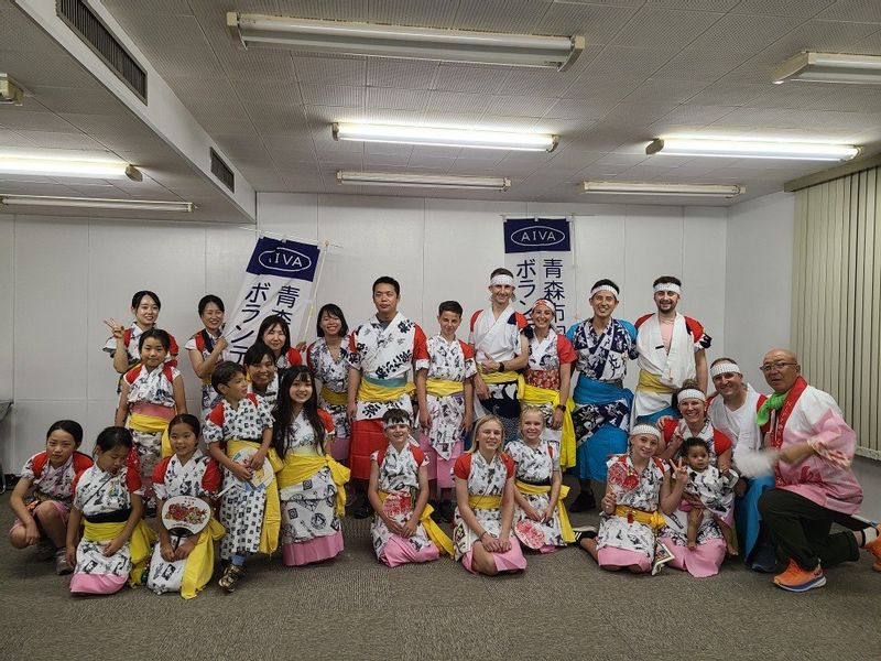 Aomori Private Tour - Let's enjoy dancing  with Japanese summer Kimono "Yukata" in the Nebuta Festival