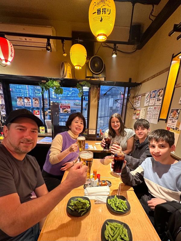 Saitama Private Tour - Izakaya on Omoide Yokocho @Tokyo