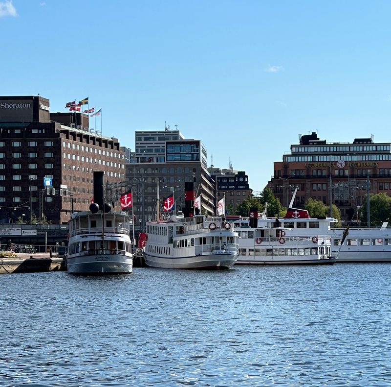 Stockholm Private Tour - City on Water - boats everywhere